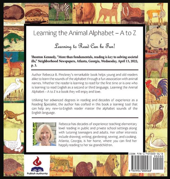 Produktbild: Learning the Animal Alphabet A to Z