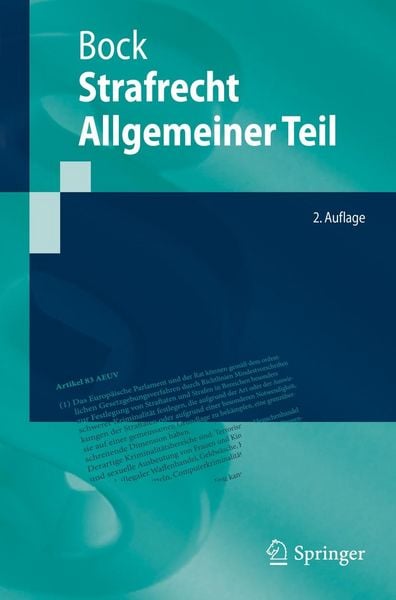 Produktbild: Strafrecht Allgemeiner Teil