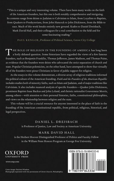 Produktbild: Faith and the Founders of the American Republic