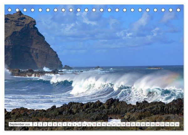 Produktbild: Teneriffa Insel der Gl&uuml;ckseligen (Tischkalender 2026 DIN A5 quer), CALVENDO Monatskalender