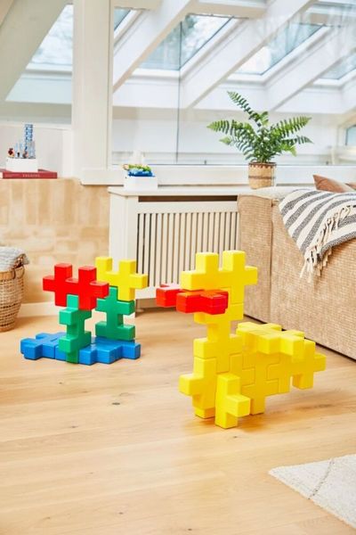 Produktbild: PLUS PLUS - 15 Kreativ Bausteine Kaempe