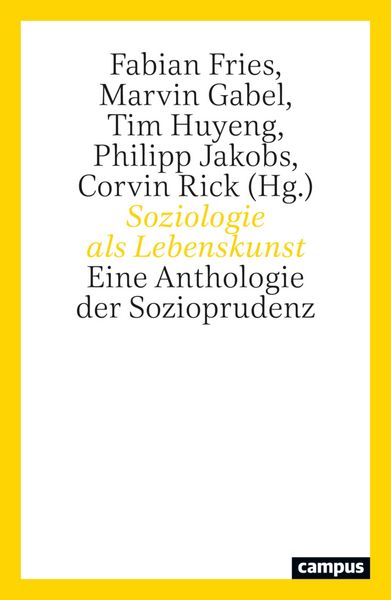 Produktbild: Soziologie als Lebenskunst