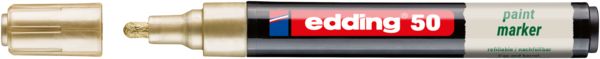 Produktbild: Edding 50 EcoLine 4-50-053 Lackmarker Gold 2 mm, 3mm