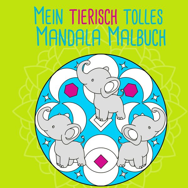 Produktbild: Mein tierisch tolles Mandala Malbuch
