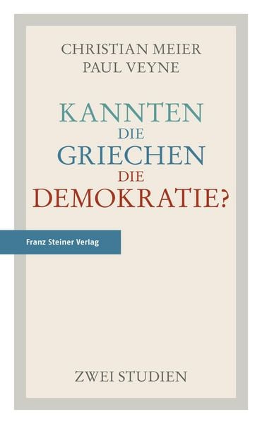 Produktbild: Kannten die Griechen die Demokratie?