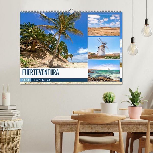 Produktbild: FUERTEVENTURA - Inselblick (Wandkalender 2026 DIN A2 quer), CALVENDO Monatskalender