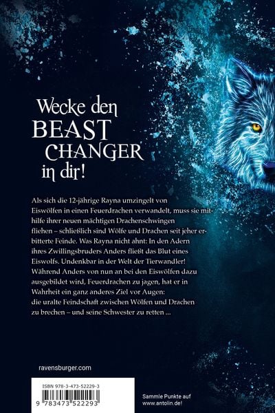 Produktbild: Beast Changers, Band 1 - Im Bann der Eiswölfe