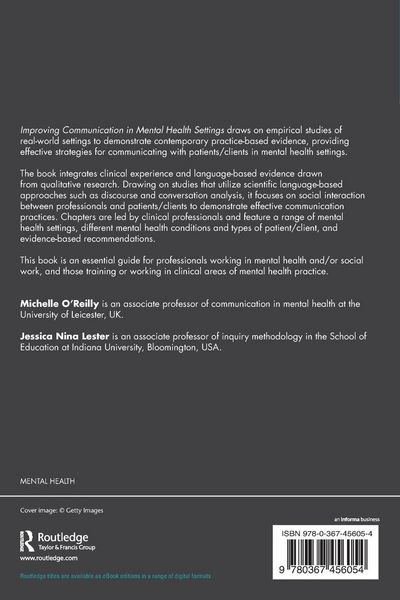 Produktbild: Improving Communication in Mental Health Settings