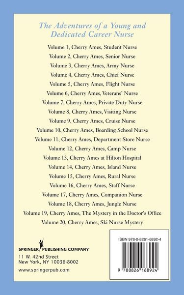 Produktbild: Cherry Ames, Flight Nurse