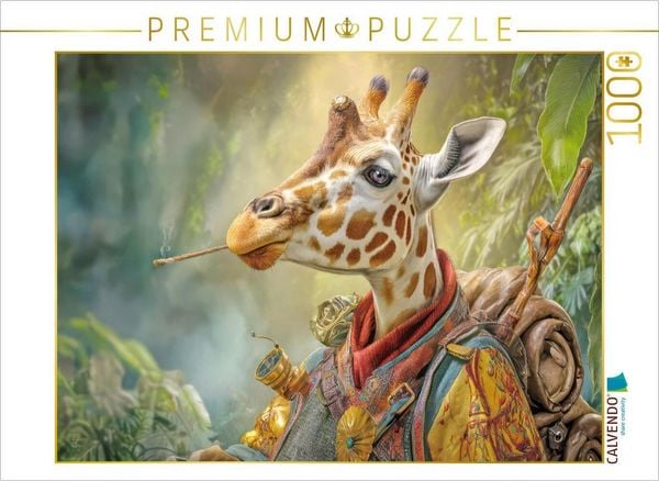CALVENDO Puzzle Tierische Berufe | 1000 Teile Lege-Größe 64x48cm Foto-Puzzle für glückliche Stunden