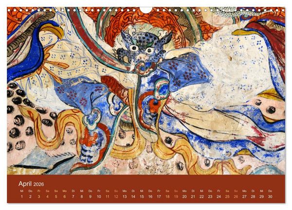 Produktbild: Buddhistische G&ouml;tter, G&ouml;tzen und D&auml;monen (Wandkalender 2026 DIN A3 quer), CALVENDO Monatskalender