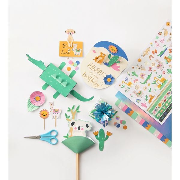 Produktbild: FOLIA&reg; Bastelblock, Sweet Safari
