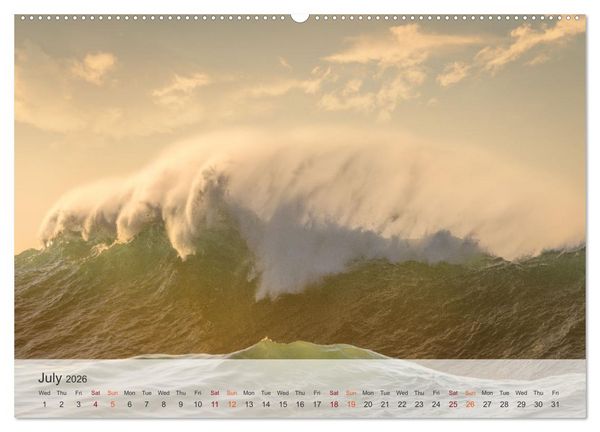 Produktbild: Melody of the waves (High Quality Premium Wall Calendar 2026 DIN A2 landscape),CALVENDO 12 Month Wall Calendar
