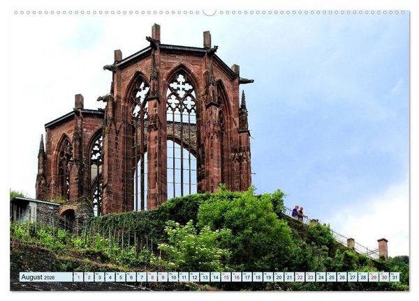 Produktbild: Bacharach - Sehenswerter Ort am Mittelrhein (Wandkalender 2026 DIN A2 quer), CALVENDO Monatskalender
