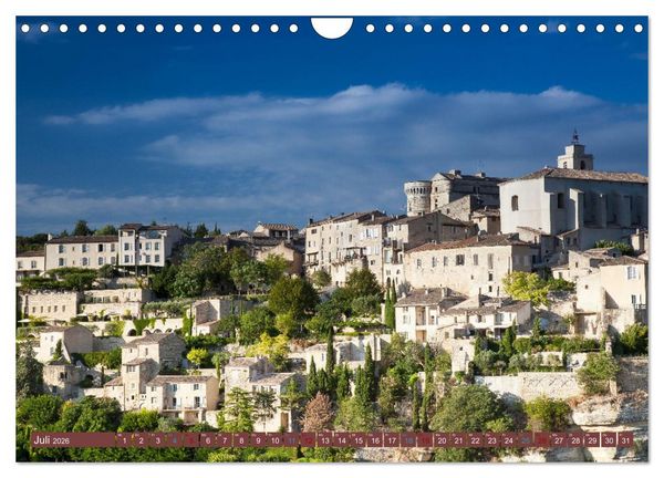 Produktbild: Frankreich. Ein Streifzug durch die D&ouml;rfer der franz&ouml;sischen Provence (Wandkalender 2026 DIN A4 quer), CALVENDO Monatskalender