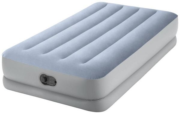 Produktbild: Intex 64157 TWIN DURA-BEAM COMFORT AIRBED Luftbett (L x B x H) 191 x 99 x 36cm Blau-Grau