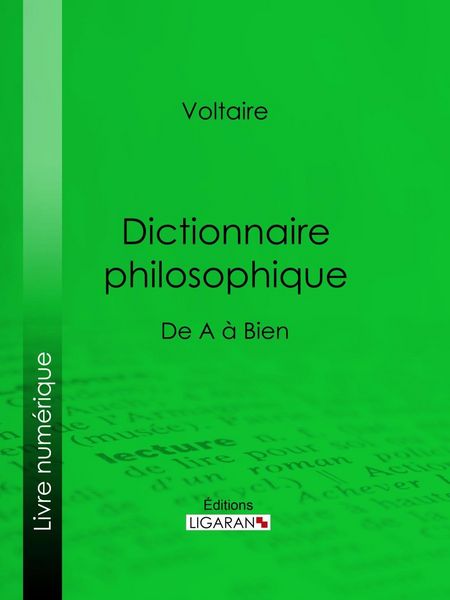 Produktbild: Dictionnaire philosophique