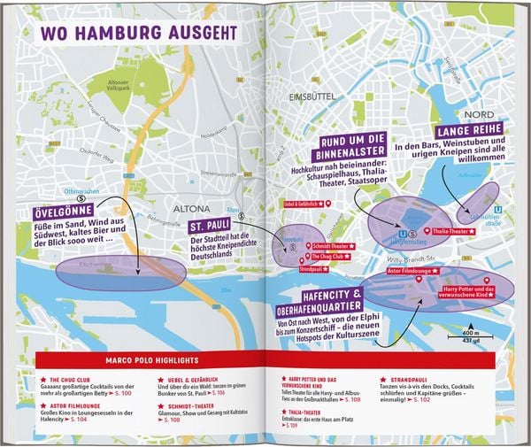 Produktbild: MARCO POLO Reiseführer Hamburg