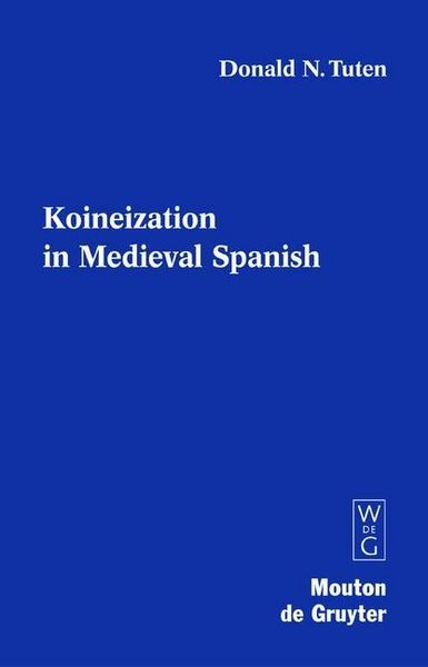 Produktbild: Koineization in Medieval Spanish
