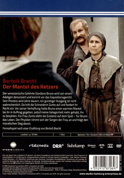 Produktbild: Der Mantel des Ketzers (DDR TV-Archiv)