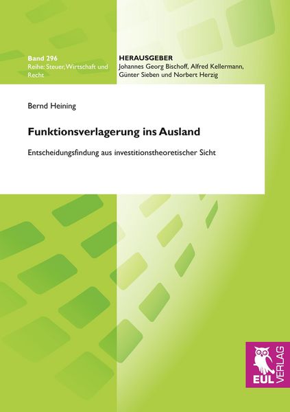 Produktbild: Funktionsverlagerung ins Ausland