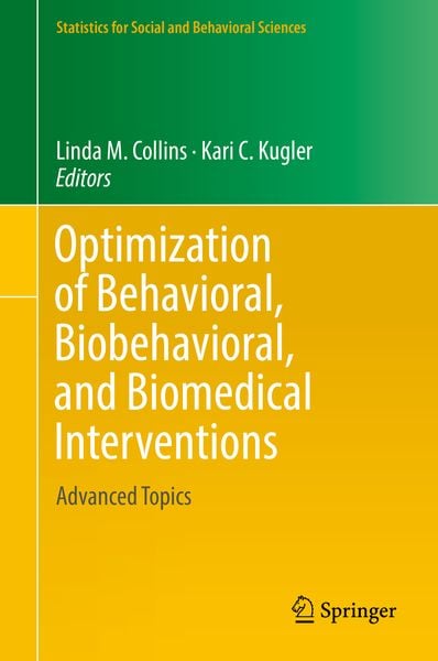 Produktbild: Optimization of Behavioral, Biobehavioral, and Biomedical Interventions
