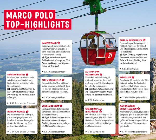 Produktbild: MARCO POLO Reisef&uuml;hrer Chiemgau, Berchtesgadener Land