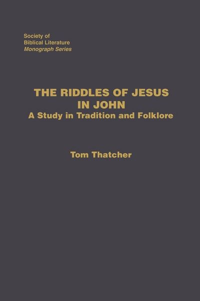 Produktbild: The Riddles of Jesus in John