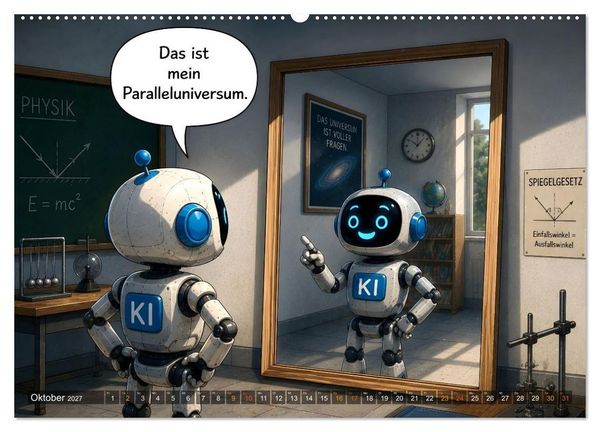 Produktbild: L&uuml;genbeutel und Schummellottchen - 12 Monate voller Ausreden, Tricks und kreativer Wahrheiten (hochwertiger Premium Wandkalender 2027 DIN A2 quer), Kunstdruck in Hochglanz