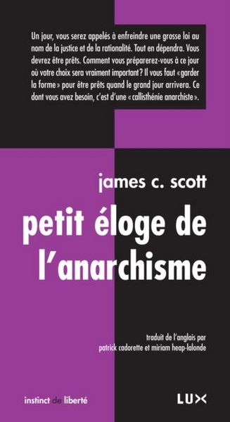 Produktbild: Petit eloge de l'anarchisme