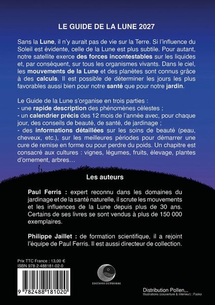 Produktbild: Le Guide de la Lune 2027