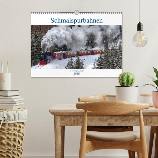 Produktbild: Schmalspurbahnen in Sachsen Anhalt (Wandkalender 2026 DIN A3 quer), CALVENDO Monatskalender