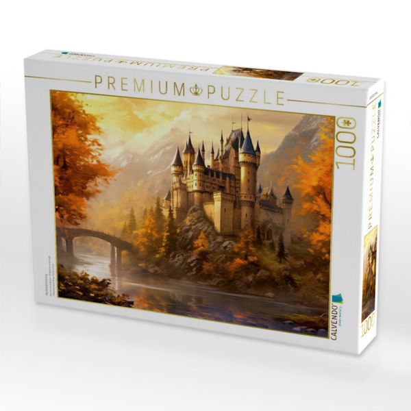 CALVENDO Puzzle „Alsterarkaden Hamburg“ – 1000 Teile, 64x48 Cm, Premium-Qualität Aus Europa