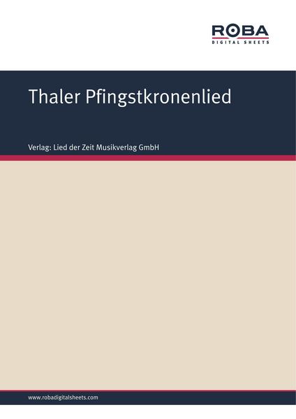 Produktbild: Thaler Pfingstkronenlied