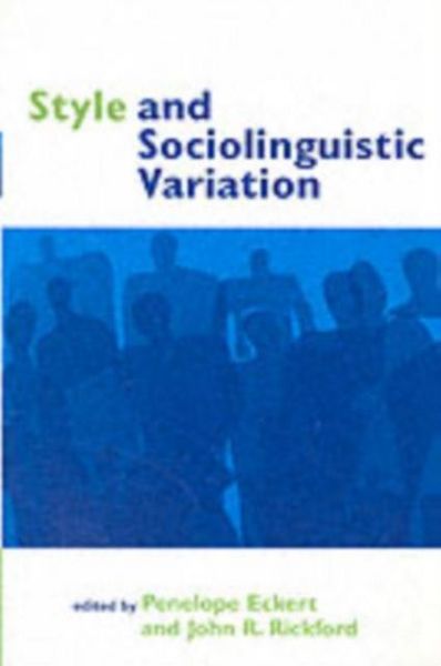 Produktbild: Style and Sociolinguistic Variation