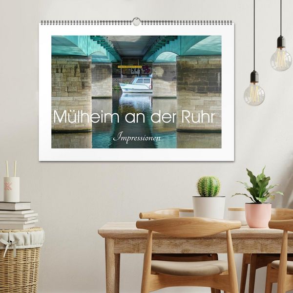 Produktbild: M&uuml;lheim an der Ruhr - Impressionen (Wandkalender 2026 DIN A2 quer), CALVENDO Monatskalender