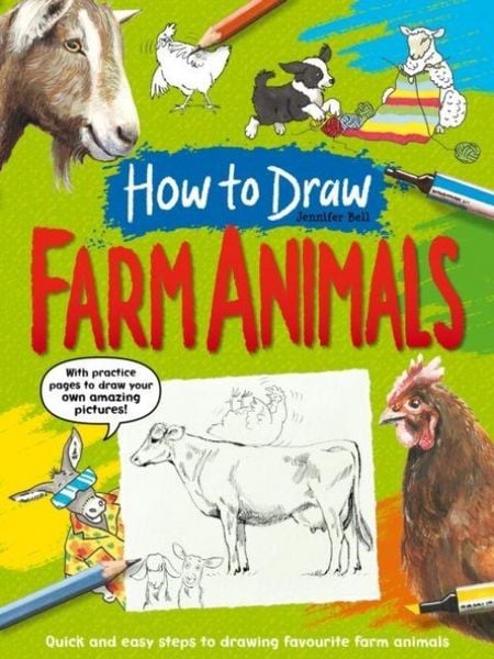 Produktbild: How To Draw: Farm Animals