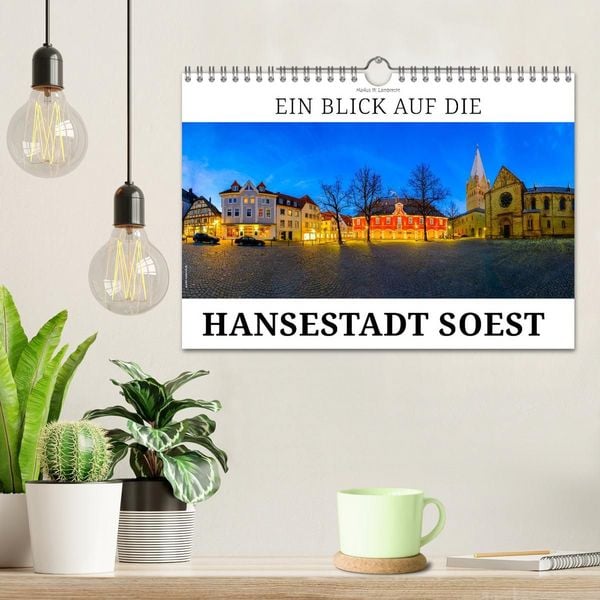 Produktbild: Ein Blick auf die Hansestadt Soest (Wandkalender 2027 DIN A4 quer), CALVENDO Monatskalender