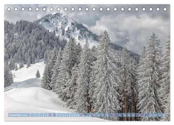 Produktbild: Idyllische Landschaften am Tegernsee (Tischkalender 2026 DIN A5 quer), CALVENDO Monatskalender