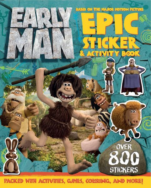Produktbild: Early Man Sticker and Activity Book
