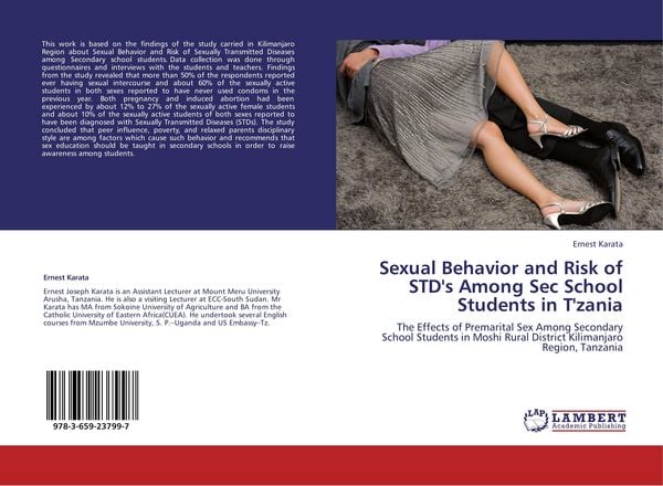 Produktbild: Sexual Behavior and Risk of STD's Among Sec School Students in T'zania