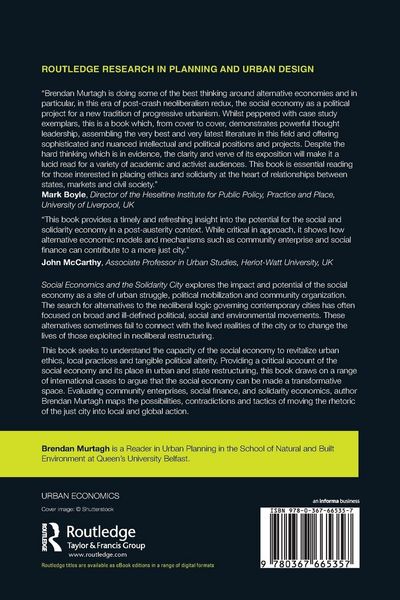 Produktbild: Social Economics and the Solidarity City
