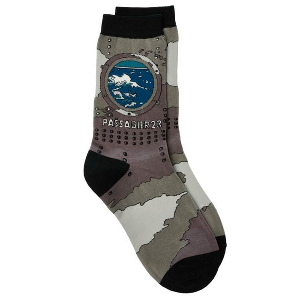 Produktbild: Sebastian Fitzek-Socken "Passagier 23" Gr&ouml;&szlig;e 36 - 41