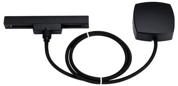 Produktbild: Paulmann 96916 Aufbausystem-Komponente Einspeiser Schwarz (matt)