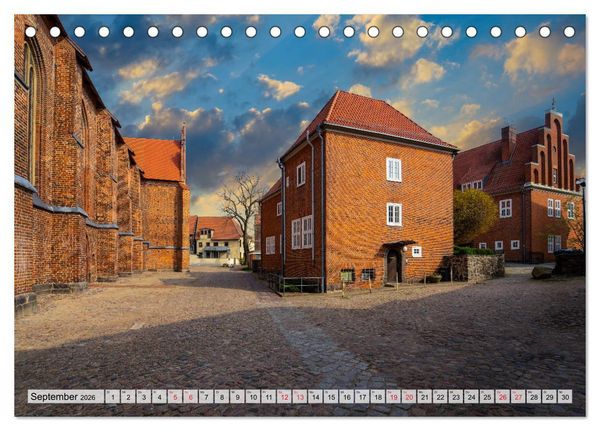 Produktbild: Parchim Impressionen (Tischkalender 2026 DIN A5 quer), CALVENDO Monatskalender
