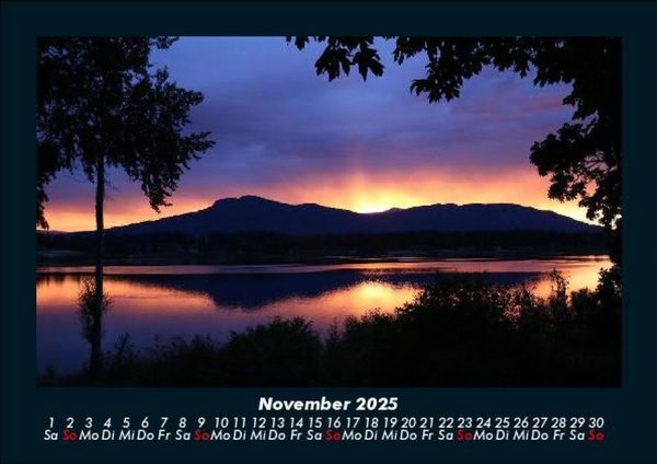 Produktbild: Landschaftskalender 2025 Fotokalender DIN A5