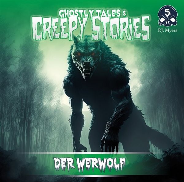 Produktbild: Ghostly Tales & Creepy Stories - Der Werwolf,1 Audio-CD