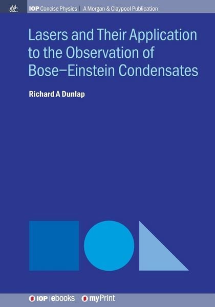 Produktbild: Lasers and Their Application to the Observation of Bose-Einstein Condensates