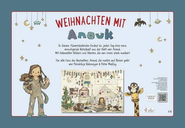 Produktbild: Adventskalender &ndash; Weihnachten mit Anouk | Wandkalender