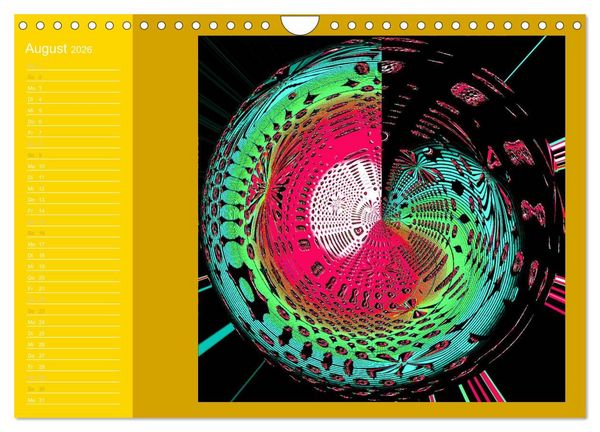 Produktbild: Energie-Spiralen 2026 (Wandkalender 2026 DIN A4 quer), CALVENDO Monatskalender